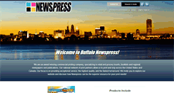 Desktop Screenshot of buffnewspress.com